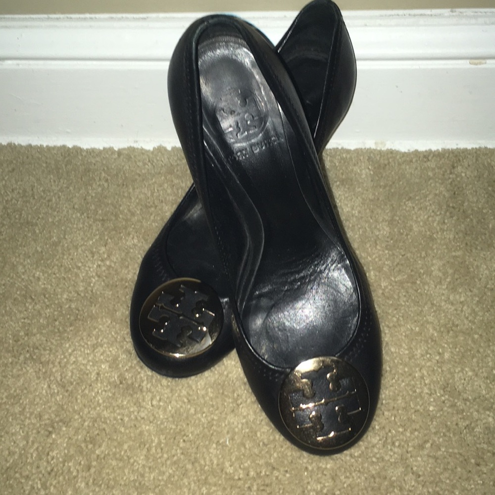 Classic Tory Burch Wedge Heels